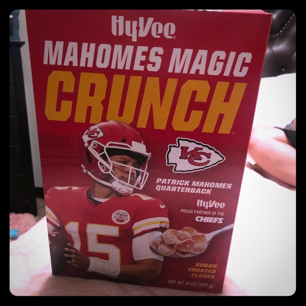 Limited Edition Patrick Mahomes Cereal! Rare!